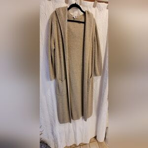 Extra Long Fashion Nova Cardigan W/hood